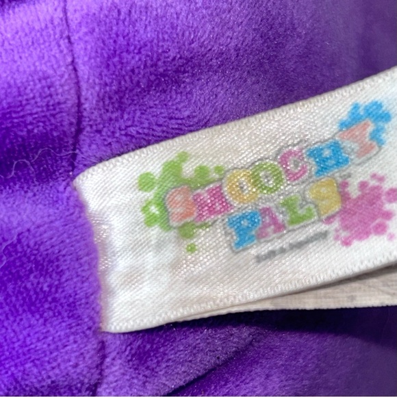 Purple Eggplant Smoochy Pals Very Soft & Squishy Foodie Plush by Linzy‎ Toys - Picture 9 of 13